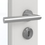 Detailansicht der Oberfläche von GARANT Zimmertür 0160-60 Silver Grey CPL mit Lichtausschnitt LA-2