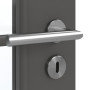 Detailansicht der Oberfläche von GARANT Zimmertür 10622-60 Ebony CPL mit Lichtausschnitt LA-2 Sprosse SP10