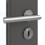 Detailansicht der Oberfläche von GARANT Zimmertür 10622-60 Ebony CPL mit Lichtausschnitt LA-2 Sprosse SP4