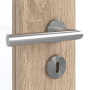 Detailansicht der Oberfläche von GARANT Zimmertür Authentic Eiche GCK08 mit Lichtausschnitt LA-2 Sprosse SP4