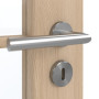 Detailansicht der Oberfläche von GARANT Zimmertür Authentic Achat CPL mit Lichtausschnitt LA-3 Sprosse SP0
