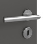 Detailansicht der Oberfläche von GARANT Zimmertür 10622-60 Ebony CPL mit Lichtausschnitt LA-4 mittig