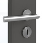 Detailansicht der Oberfläche von GARANT Zimmertür 10622-60 Ebony CPL mit Lichtausschnitt LA-5 schlossseitig