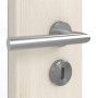 Detailansicht der Oberfläche von GARANT Zimmertür Authentic Perl GCK08 mit Lichtausschnitt LA-6