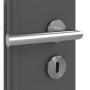 Detailansicht der Oberfläche von GARANT Zimmertür 10622-60 Ebony CPL mit Lichtausschnitt LA-6 Sprosse SP0
