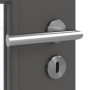 Detailansicht der Oberfläche von GARANT Zimmertür 10622-60 Ebony CPL mit Lichtausschnitt LA-6 Sprosse SP1
