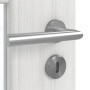 Detailansicht der Oberfläche von GARANT Zimmertür Authentic Grigio CPL mit Lichtausschnitt LA-6 Sprosse SP1
