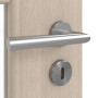 Detailansicht der Oberfläche von GARANT Zimmertür Authentic Akazie GCK08 mit Lichtausschnitt LA-6 Sprosse SP10