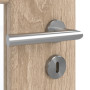 Detailansicht der Oberfläche von GARANT Zimmertür Authentic Eiche CPL mit Lichtausschnitt LA-6 Sprosse SP10