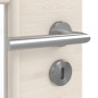 Detailansicht der Oberfläche von GARANT Zimmertür Quer Authentic Perl CPL mit Lichtausschnitt LA-6 Sprosse SP10