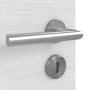 Detailansicht der Oberfläche von GARANT Zimmertür Quer Authentic Grigio GCK08 mit Lichtausschnitt LA-9