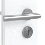 Detailansicht der Oberfläche von Innentür-Set Weiß Struktur CPL LA 02 mit Zarge und Drücker - Classen