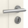 Detailansicht der Oberfläche von Kontura 5 LA 1 ClassicLine Weißlack Innentür - Hörmann