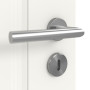 Detailansicht der Oberfläche von Kontura 5 LA 1 ClassicLine Weißlack Innentür - Hörmann