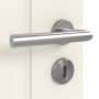 Detailansicht der Oberfläche von Kontura 5 ClassicLine Weißlack Innentür - Hörmann
