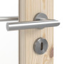 Detailansicht der Oberfläche von Typ 6002-01-LA Kiefer Massivholz Innentür - Radex