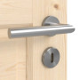 Detailansicht der Oberfläche von Innentür-Set Typ 6002-03 Fichte Massivholz mit Zarge und Drücker - Radex