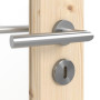 Detailansicht der Oberfläche von Typ 6002-04-LA2 Fichte Massivholz Innentür - Radex