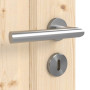 Detailansicht der Oberfläche von Innentür-Set Typ 6002-04N Fichte Massivholz mit Zarge und Drücker - Radex