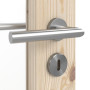 Detailansicht der Oberfläche von Typ 6002-B-LA Kiefer Massivholz Innentür - Radex