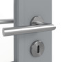 Detailansicht der Oberfläche von Piemont Typ 7102-LA Klassik-Grau (ähnl. RAL 7037) WestaLack-Soft Trend Innentür - Westag