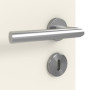Detailansicht der Oberfläche von Pure 1 Bandseite ProLine Weißlack Innentür - Hörmann