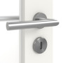 Detailansicht der Oberfläche von Pure 1 Schlossseite ProLine Duradecor Verkehrsweiß RAL 9016 Innentür - Hörmann