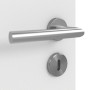 Detailansicht der Oberfläche von Pure 1 quer ProLine Duradecor Bütte Weiß Innentür - Hörmann