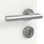 Detailansicht der Oberfläche von CLASSEN Innentür-Set Weiß RAL 9016 CPL 4.1 stumpfeinschlagend mit Zarge und Drücker
