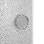 Detailansicht der Oberfläche von GARANT Ganzglas Schiebetür Chinchilla Weiß Ornament