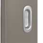 Detailansicht der Oberfläche von Schiebetür Taupe RAL 7048 Lack LA 24 schlossseitig ProLine - Hörmann