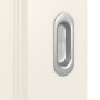 Detailansicht der Oberfläche von Carolina 1 ClassicLine Weißlack Schiebetür - Hörmann
