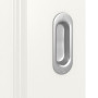 Detailansicht der Oberfläche von Carolina 1 ClassicLine Weißlack Schiebetür - Hörmann