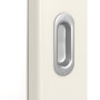 Detailansicht der Oberfläche von Carolina 5 LA 3 Sprosse 2/3 ClassicLine Weißlack Schiebetür - Hörmann