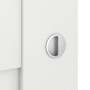 Detailansicht der Oberfläche von Clif 5.3 Weiß matt Schiebetür - Classen
