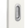 Detailansicht der Oberfläche von Coso 35 LA-03 Weißlack RAL 9016 Premium Schiebetür