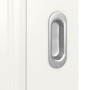 Detailansicht der Oberfläche von Kontura 2 ClassicLine Weißlack Schiebetür - Hörmann