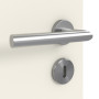 Detailbild der Oberfläche von Reinweiß RAL 9010 LA 24 ProLine Lack Innentür - Hörmann