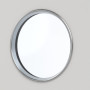 Detailansicht des Lichtausschnitts von GARANT Feuchtraumtür 0160-60 Silver Grey Resopal mit Lichtausschnitt LA-12