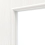 Detailansicht des Lichtausschnitts von Gebürstetes Weiß LA 7 ProLine Duradecor Innentür - Hörmann