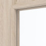 Detailansicht des Lichtausschnitts von Dekor Sonoma Eiche Basic 4.18 Innentür - Interio