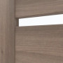 Detailansicht des Lichtausschnitts von Clif 5.2 Grafit Esche Innentür - Classen