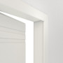 geöffnete Detailansicht von Innentür-Set Cofi 14 reverse Weißlack RAL 9016 mit Zarge und Drücker - Deine Tür