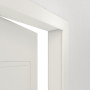 geöffnete Detailansicht von Innentür-Set Cofi 17 reverse Weißlack RAL 9016 mit Zarge und Drücker - Deine Tür