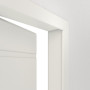 geöffnete Detailansicht von Innentür-Set Cofi 18 reverse Weißlack RAL 9016 mit Zarge und Drücker - Deine Tür