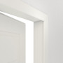geöffnete Detailansicht von Innentür-Set Cofi 41 reverse Weißlack RAL 9016 mit Zarge und Drücker - Deine Tür