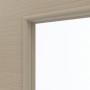 Detailansicht des Lichtausschnitts von Schiefer Taupe LA 7 ProLine Innentür - Hörmann