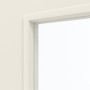 Detailansicht des Lichtausschnitts von Klassik Weiß A 223 Typ DIN-LA PortaLit Zimmertür - Westag