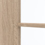 Detailansicht des Lichtausschnitts von GARANT Zimmertür Authentic Eiche CPL mit Lichtausschnitt LA-2 Sprosse SP1