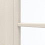 Detailansicht des Lichtausschnitts von GARANT Zimmertür Authentic Perl GCK08 mit Lichtausschnitt LA-2 Sprosse SP4
